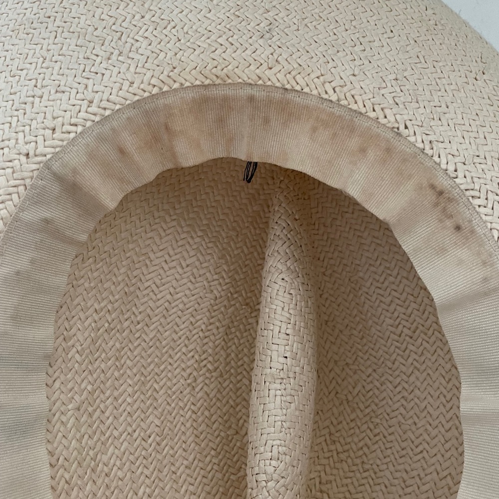 Hat Attack Straw Fedora Hat - Picture 7 of 7